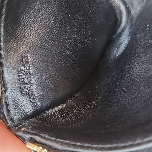 LOEWE Anagram Tassel Women's Long Wallet Champagne Gold Leather - Picture 14 of 15